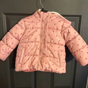 18m Osh Kosh puffer Pink Polka Dot Kids Jacket